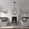 Ekena Millwork Raynor Ceiling Medallion (Fits Canopies up to 6"), Hand-Painted Americana, 20 5/8"OD x 1 3/8"P CM20BEAMF - alternate 4
